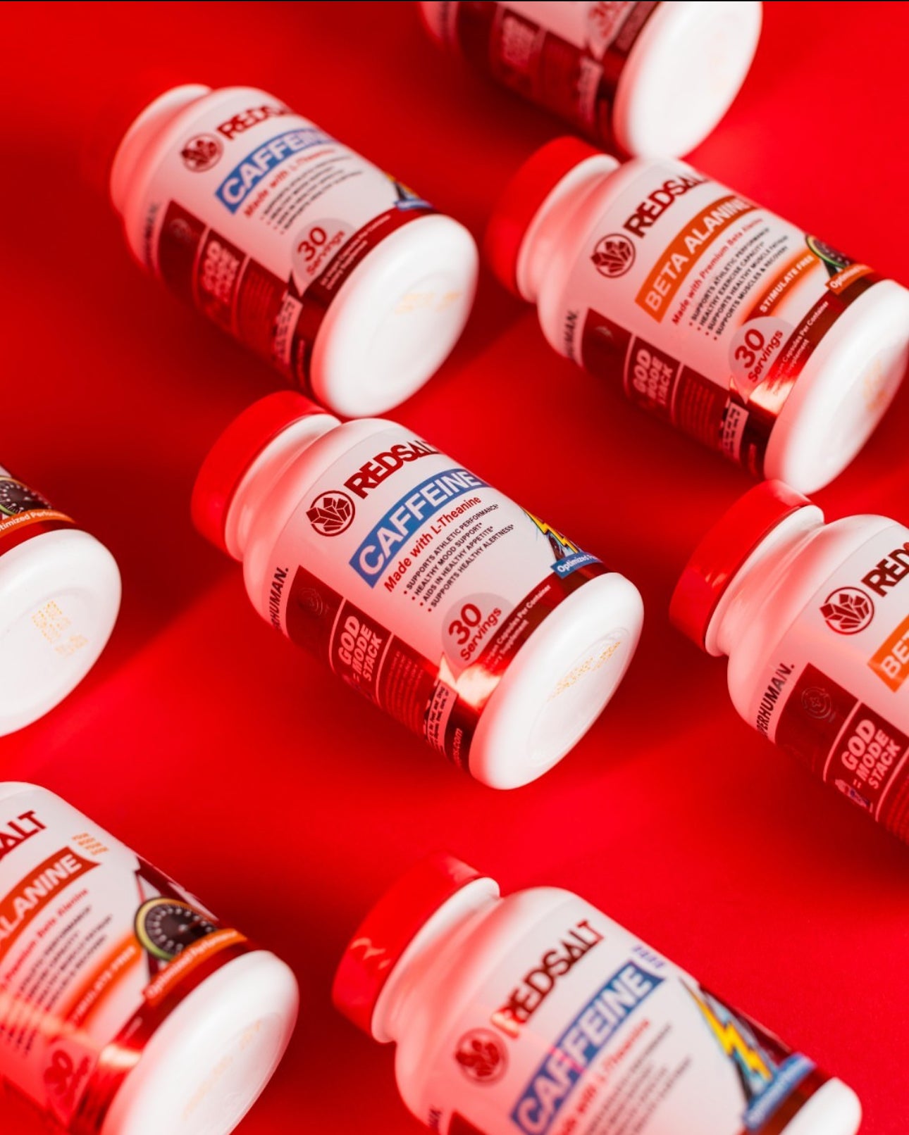 REDSALT Caffeine & L-Theanine Capsules