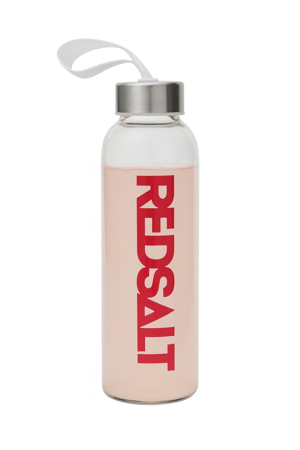 REDSALT Premium Glass Shaker Bottle (18 oz)