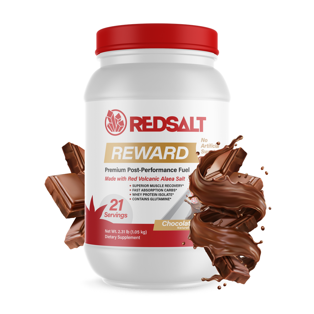 REDSALT REWARD 2 in 1 Post Workout Fuel - Whey Protein Isolate + Fast Absorbing Carbs Optimal Post-Workout Powder