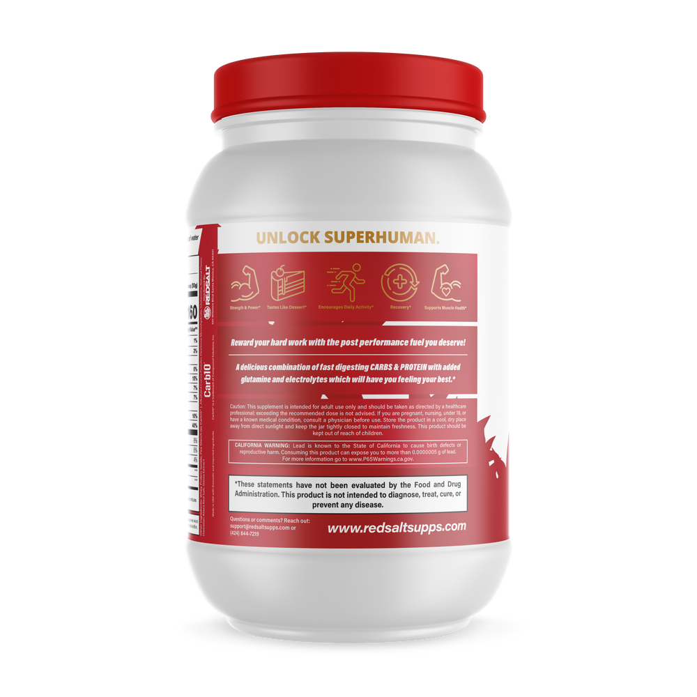 
                      
                        REDSALT REWARD 2 in 1 Post Workout Fuel - Whey Protein Isolate + Fast Absorbing Carbs Optimal Post-Workout Powder
                      
                    