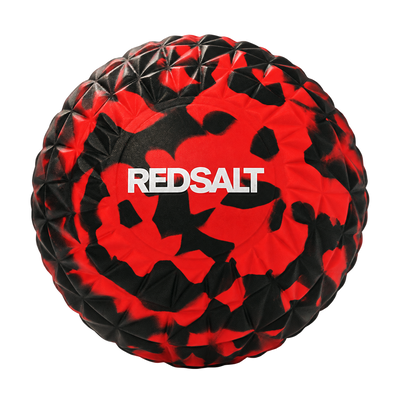 REDSALT red and black massage ball