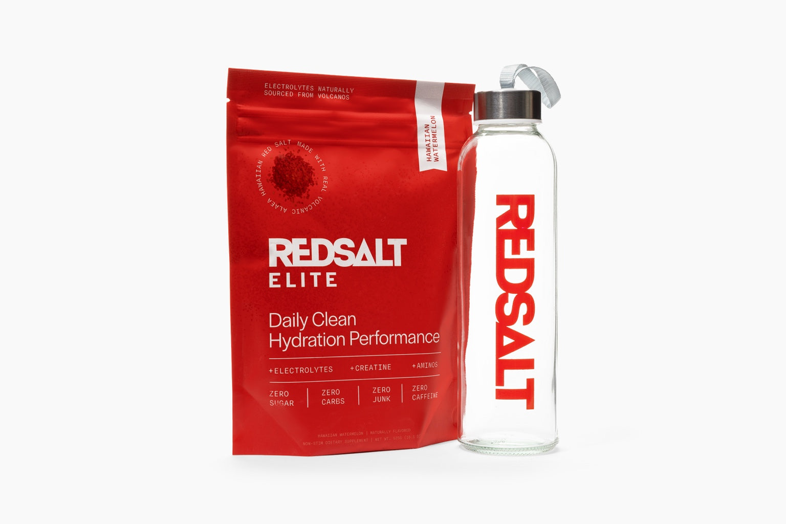 Premium REDSALT glass shaker