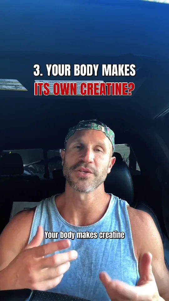 Frame from Jacob's Reel showing statement 3: Your body makes its own creatine
