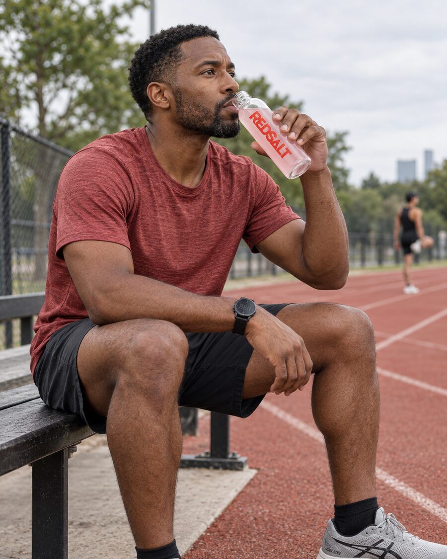 Running outdoors